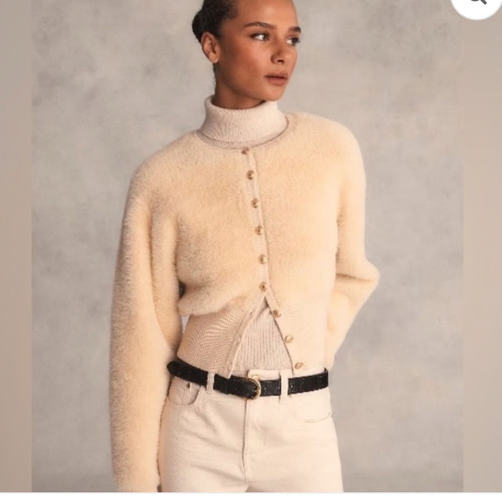 J. Crew Cream Women's Cardigan Sweater